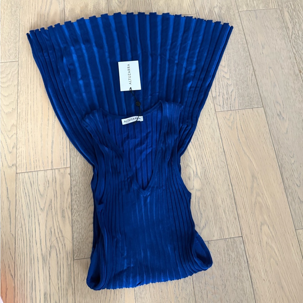Altuzarra blue dress size m